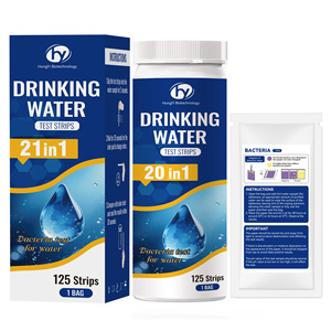Bandelettes de test d'eau potable HongYi 21 en 1, 125 bandelettes pour le test de la qualité de l'eau du robinet et de l'eau purifiée - Product Image 2