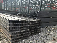 Poutre en I en acier laminé à chaud de qualité supérieure S235JR S355JR EN 10025 150x75-400x150mm 6m 9m pour ponts et supports de machines