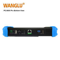 WANGLU 7 pouces écran tactile IPC-9800ADHS Pro 8K testeur de caméra IP avec 8MP CVI TVI AHD EX-SDI, HD-SDI, test de caméra 3G-SDI