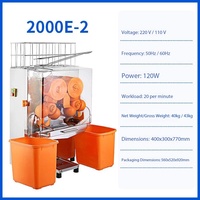 Premium RVS Commerciële Sapcentrifuge Apparaat Volledige Fruitextractie Machine Hoge Opbrengst Sapdispenser voor Foodtruck