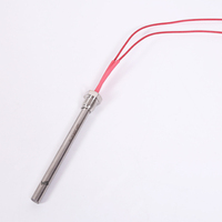 Cartouche chauffante électrique pour poêle à granulés et gril, 110V 220V 230V, filetage 3/8 pouce, 140mm 150mm 170mm, avec tige d'allumage