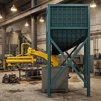 Ligne de production complète de fonderie de résine, ensemble complet d'équipements de moulage et de récupération de sable de résine pour la fonderie de métaux
