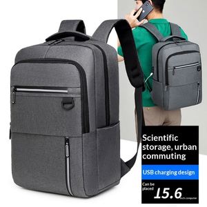 Nouveauté Sac à dos de voyage multifonctionnel durable de haute qualité personnalisé unisexe avec port USB Sac à dos pour ordinateur portable - Product Image 1