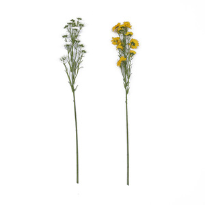 Decoración Rústica de Flores Silvestres, Rama de Margarita Artificial para Arreglos Florales, Relleno de Jarrones, Decoración para el Hogar y Bodas - Product Image 5