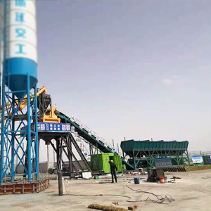 Wanchang เครื่องผสมคอนกรีตปราศจากรากฐาน <span class=keywords><strong>M</strong></span>-HZS-240 240 <span class=keywords><strong>m</strong></span>/<span class=keywords><strong>h</strong></span> สายการผลิตแบบพกพา HPD6400เครื่องยนต์แบทเชอร์ - Product Image 3