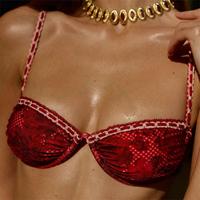 Vente Chaude Maillot de Bain Micro Bikini Balconette Personnalisé avec Logo du Fabricant, Nœud au Dos et Lanières Latérales, pour Femmes