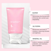 Crème anti-rides pour le cou au collagène PDRN ODM/OEM Gua Sha |   Masseur Gua Sha intégré avec 5% de Volufiline |   Soin raffermissant et sculptant