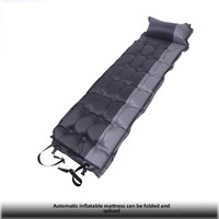 Lit gonflable d'extérieur, imperméable, résistant à l'humidité, portable, en tissu composite, matelas de plage pour pique-nique et camping