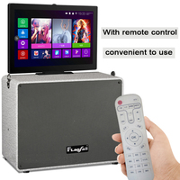 Altavoces de karaoke profesionales con wifi, alta fidelidad, google, youtube, pantalla táctil, TV portátil, sistema de pantalla android e ios, gran oferta
