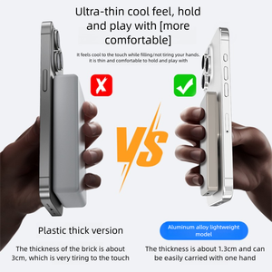 Nuevos Artículos <span class=keywords><strong>de</strong></span> Tendencia: Batería Externa Portátil <span class=keywords><strong>de</strong></span> Alta Capacidad con Carga Rápida Magnética Inalámbrica <span class=keywords><strong>de</strong></span> 10000mAh - Product Image 3