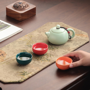 Juego de Té de Cerámica Estilo Chino, Caja de Regalo, Regalo Empresarial de Lujo, Personalizable, Tendencia Nacional, Museo del Palacio - Product Image 3