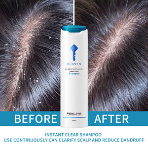 Sentiment professionnel CLAVIS PURIFIANT shampooing antipelliculaire 240ml contrôle de l'huile apaiser les démangeaisons - Product Image 3