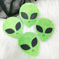 Patch de poitrine invisible, tissu sexy, patch de poitrine pour maillot de bain, jetable, patch de poitrine extraterrestre pour Halloween
