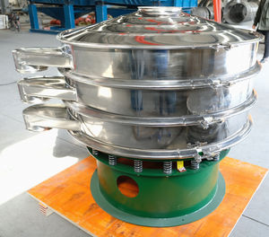 Máquina de cribado lineal de arena con motor de componente central fabricado, para deshidratación de mineral, con criba de acero y vibración, a bajo precio - Product Image 2