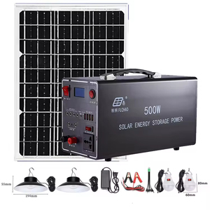500w Power Station Portable <b>Solar</b> <b>Generator</b> With <b>Solar</b> <b>Panel</b> LifePO4 Battery <b>Solar</b> Power Bank China Wholesale for Home - Product Image 2
