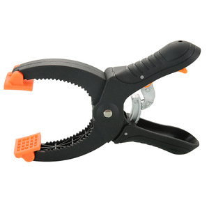 Pinces à main à cliquet de 6/8 pouces pinces à ressort Force d'ouverture de la mâchoire <span class=keywords><strong>pince</strong></span> en nylon en plastique <span class=keywords><strong>bricolage</strong></span> pour la fixation du collage - Product Image 3