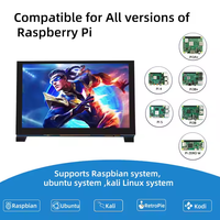 Nueva llegada pantalla táctil capacitiva de 5 pulgadas 800*480/1024*600 Industrial Android PC Raspberry Pi LCD Monitor Driver Board