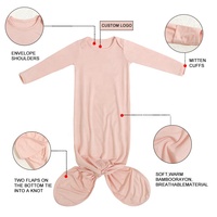 Nouveaux produits pour bébés : Pyjamas-mitaines en rayonne douce et chaude, en bambou, pour toutes les saisons, pour bébés de 0 à 24 mois, OEM