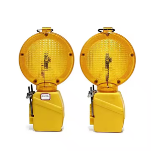 Sunflower <b>Strobe</b> Solar Amber LED Traffic <b>Light</b> for Road Safety with Wholesale Price - Product Image 1