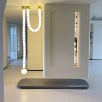 Lustre suspendu doré de style nordique moderne pour salon, luminaire suspendu simple et luxueux pour chambre à coucher