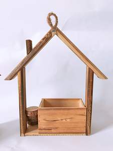 Vasi per Fiori da Parete in Legno Creativi Retrò Pastorali Personalizzabili Vendita all'Ingrosso - Product Image 4