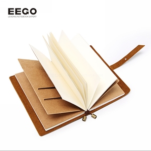 Leder Handwerk Ungefüttertes Papier Seiten Tagebuch Vintage <span class=keywords><strong>Blank</strong></span> Paper Tagebuch Leder Journal Notizbuch - Product Image 5