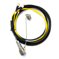 Connecteurs circulaires standard de la série ZLTC D38999 Assemblage de câble à fibre optique à 2 noyaux