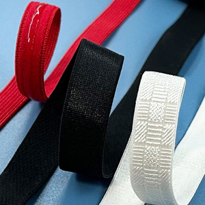 Adjustable Shoulder Straps Spandex Polyester Elastic <b>Webbing</b> For Garment Use Solid Color - Product Image 4