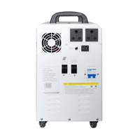 Générateur solaire de stockage d'énergie à domicile 300W 500W 1000W 1500W 2000W pour réfrigérateur, téléviseur, ventilateur, lumière, téléphone, ordinateur portable, kit solaire de boîte de son