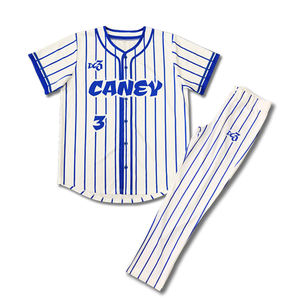 Sublimación personalizada impresión equipo Club béisbol deportes Jersey conjunto Camisas Pantalones uniforme de béisbol - Product Image 1