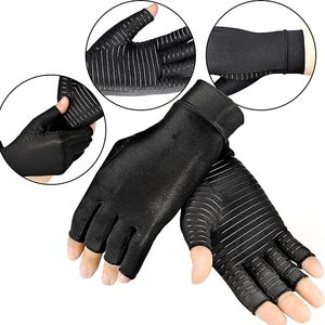 Gants d'arthrite Soulage efficacement la douleur Gants sans doigts Gants d'entraînement Fitness Gym pour hommes et femmes - Product Image 4