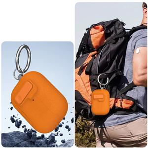 Estuche para Auriculares BT con Hebilla de Bloqueo Mate de Alta Calidad y Diseño Moderno para AirPods <span class=keywords><strong>Pro</strong></span> 1/2 3/4, Resistente a Impactos - Product Image 4