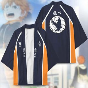 8 Estilos de Disfraces de Cosplay de Haikyuu Japonés, Kimono de Anime Unisex, Haori, Ropa de Anime, Accesorios para Fiestas de Halloween, Camiseta de Verano de Anime - Product Image 3