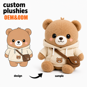 Juguete de Peluche Personalizado, Animal de Peluche Suave, Relleno de Algodón PP, Muñeco de Peluche Adorable, Fabricación OEM/ODM - Product Image 3