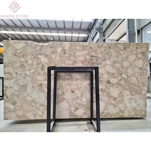 Dalles de marbre naturel Kunis Breccia d'inspiration tropicale pour les allées de jardin intérieur Murs de conservatoire Intérieurs de <span class=keywords><strong>spa</strong></span> de villégiature - Product Image 5