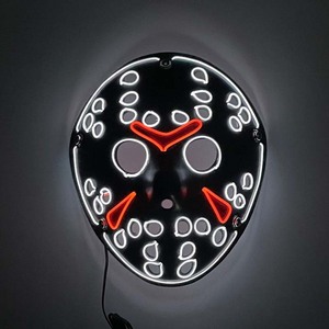Máscara LED <span class=keywords><strong>de</strong></span> Halloween 2025 <span class=keywords><strong>de</strong></span> PVC con luz, diseño aterrador <span class=keywords><strong>de</strong></span> Purge, para niños, adultos, hombres y mujeres, ideal para fiestas y disfraces. - Product Image 3