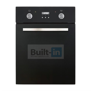 55L Garraum, 45cm Breit, Emaille Innenraum, 9 Funktionen mit Knopfsteuerung, LED Timer, Einbau-Kompakt-Backofen - Product Image 1