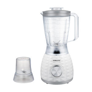 <span class=keywords><strong>Trituradora</strong></span> <span class=keywords><strong>Sokany</strong></span> de 500W, exprimidor lento de gran capacidad de 1,5 l, licuadora multifuncional, tazas dobles de acero inoxidable para fruta para coche RV - Product Image 4