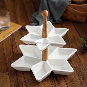 Plato de Gres <span class=keywords><strong>en</strong></span> Forma de Corazón 2022, Vajilla <span class=keywords><strong>Romántica</strong></span> <span class=keywords><strong>para</strong></span> <span class=keywords><strong>Cena</strong></span>, Plato de Servir de <span class=keywords><strong>Dos</strong></span> Niveles <span class=keywords><strong>en</strong></span> Forma de Corazón, Decoración de Bodas, Bandeja <span class=keywords><strong>para</strong></span> Postres - Product Image 5
