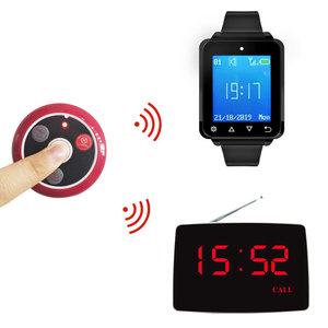 Sistema di Chiamata Wireless per Ospedali, Case di Cura e Ristoranti, Chiamata con Un Solo Tocco per Infermieri e Camerieri, per Uso in Caffetterie - Product Image 3