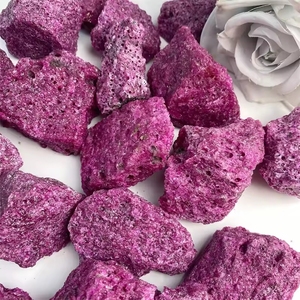 1 pièce, Meilleure vente : Spécimen de pierre brute de rubis naturel, Matériau en cristal sculpté, Pierres de rubis originales, Décoration pour l'occasion de la remise des diplômes - Product Image 3