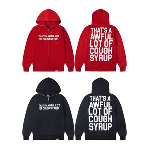 <span class=keywords><strong>Felpa</strong></span> Oversize Personalizzata con Testo 'THAT'S AWFUL LOT of COUGH' Trendy 2026, Spedizione Rapida dagli USA, Un Solo Ordine - Product Image 1