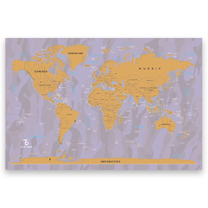 Affiche de <span class=keywords><strong>carte</strong></span> <span class=keywords><strong>du</strong></span> <span class=keywords><strong>monde</strong></span> lumineuse personnalisée <span class=keywords><strong>à</strong></span> <span class=keywords><strong>gratter</strong></span>, réactive aux UV, en papier offset et carton, pour suivi de voyages, décoration murale, cadeau en gros - Product Image 3