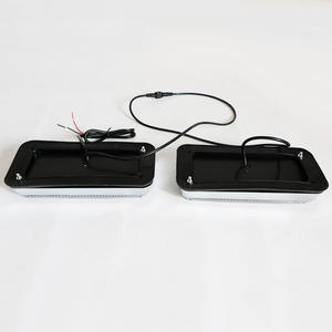 Ambulancia camión LED perímetro luz cargador emergencia advertencia lámpara estroboscópica señal intermitente luz trasera blanco claro marcador lateral Coche - Product Image 5