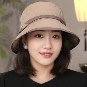 Chapeau Bob <span class=keywords><strong>Femme</strong></span> Style Pêcheur pour Sorties Printemps-Été, Protection Solaire, Effet Amincissant, Polyvalent, Séchage Rapide, Respirant, Haute Qualité - Product Image 2
