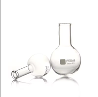 Alpha Plus Flasks Verrerie de laboratoire Ballon bouillant Fond rond col large avec bord perlé