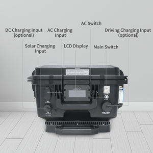 Uzun Ömürlü Pil Ömrüne Sahip 1200w Taşınabilir Güç İstasyonu Güneş Enerjisi Jeneratörü ve Güneş Panelleri - Product Image 3