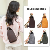 Sac à bandoulière en cuir pu Vintage pour femmes, sacoche de styliste personnalisé avec sangle de guitare et poitrine
