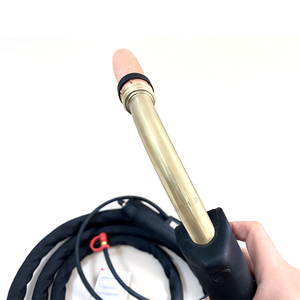 Torche de soudage <span class=keywords><strong>MIG</strong></span>/<span class=keywords><strong>MAG</strong></span> refroidie à l'eau Binzel MB501D d'origine allemande, 500A, cycle de service 100%, gaz CO2/M21, micro-interrupteur à gâchette - Product Image 5