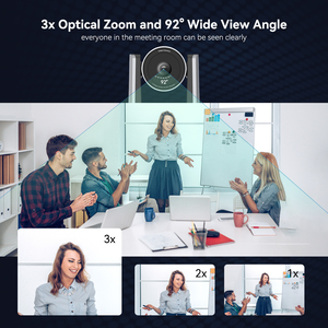 TENVEO TEVO-EZ3H-4K Zoom optique 3x 4K 30FPS Suivi IA 8,27MP <span class=keywords><strong>Sortie</strong></span> USB3.0 et HDMI Idéal pour les réunions - Product Image 3
